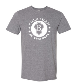 Cheatham Jr. Beta Club Tee- Grey
