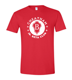 Cheatham Jr. Beta Club Tee- Red