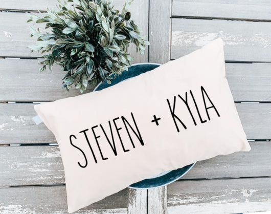 Mothers Day Gift - Engagement Gift - Personalized Pillow