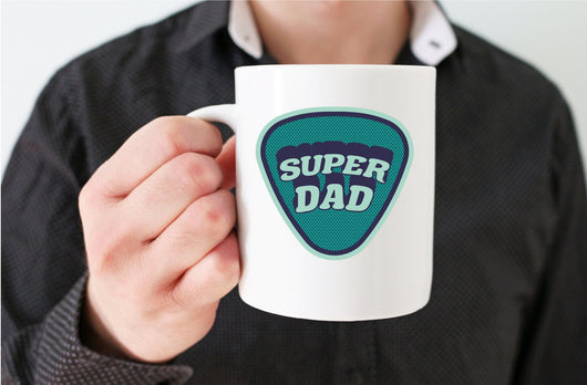 Father's Day Gift - Super Dad Mug - Gift for Dad