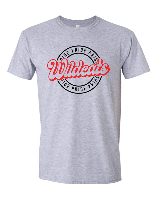 Wildcats PTO Fundraiser - Youth Sizes- Wildcats Circle Shirt/Sweatshirt/Hoodie