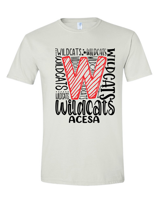 Wildcats PTO Fundraiser - Youth Sizes- Wildcats Typography Shirt/Sweatshirt/Hoodie