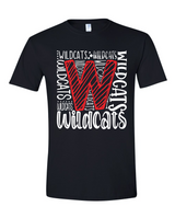 Wildcats PTO Fundraiser - Youth Sizes- Wildcats Typography Shirt/Sweatshirt/Hoodie