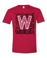 Wildcats PTO Fundraiser - Youth Sizes- Wildcats Typography Shirt/Sweatshirt/Hoodie