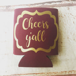 Cheers Y'all - Personalized Custom Bachelorette Party Favors