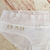 Personalized Bride Panties - Custom Bride Panties - Bride Gift - Bachelorette Party Gift - Bachelorette Party - Bridal Lingerie