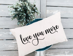 Personalized Name Pillow - Love You More