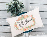 Dutch Tulips Pillow - Personalized Name Pillow
