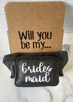 Bridesmaid Proposal Fanny Pack Box