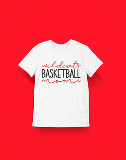 Wildcats Basketball Mom T-Shirt