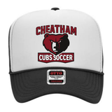 Cubs Soccer Trucker Hat- All Designs Avaiable