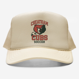 Cubs Soccer Trucker Hat- All Designs Avaiable
