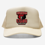 Cubs Soccer Trucker Hat- All Designs Avaiable