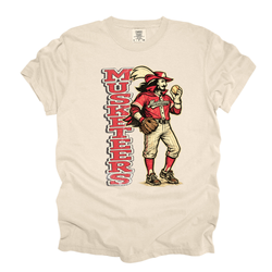 Musketeers Stacked Softball Shirt