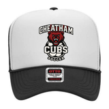 Cubs Soccer Trucker Hat- All Designs Avaiable