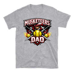 Musketeers Dad Softball Shirt
