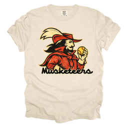Vintage Musketeers Softball Shirt