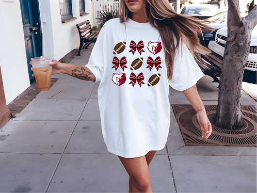 Comfort Color - Cubs Coquette Tee