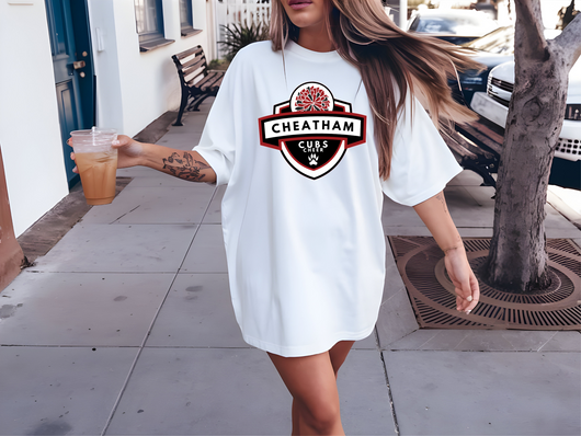 Comfort Color - Cubs Cheer Emblem Tee
