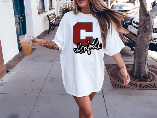 Comfort Color - Cubs Volleyball Tee