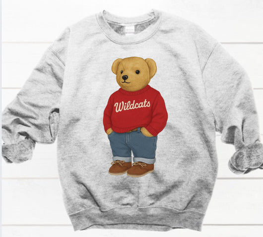 Ashland City Wildcats Bear Shirt