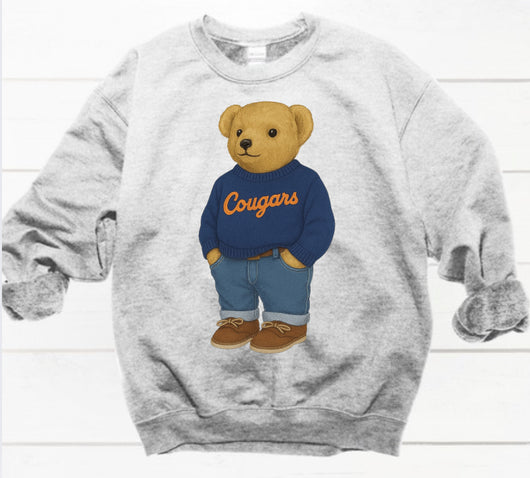 West Cheatham Cougars Bear Shirt