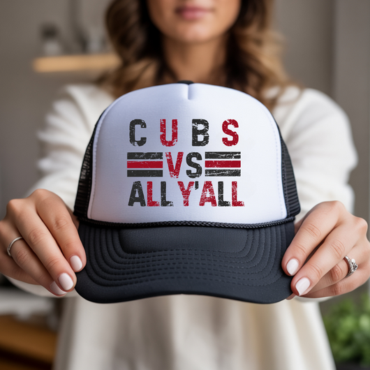 Cubs vs All Y’all Trucker Hat