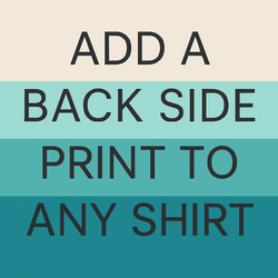 Add a Back Print to Any Shirt