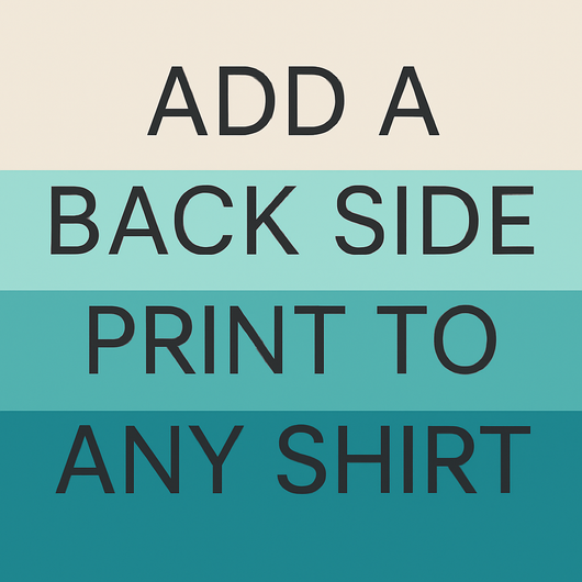 Add a Back Print to Any Shirt