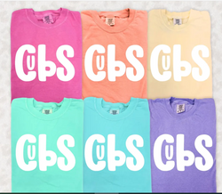 Cubs Colored Tee
