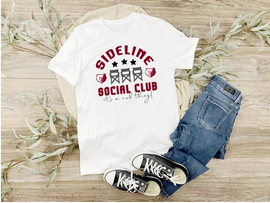 Cubs Sidelines Social Club Tee