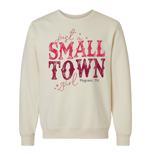 Small Custom Town Girl Shirt- Custom City