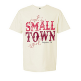 Small Custom Town Girl Shirt- Custom City