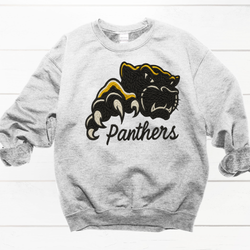 Faux Yarn Applique Pleasant View Panthers Shirt