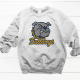 Faux Yarn Applique  St Joseph Bulldogs Shirt