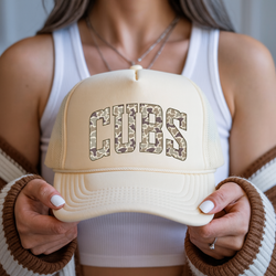 Cubs Camo Trucker Hat