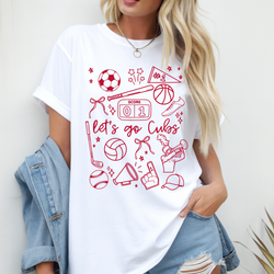 Cubs Multi Activity Tee
