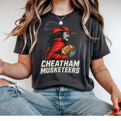 Cheatham Football Musketeers Tee