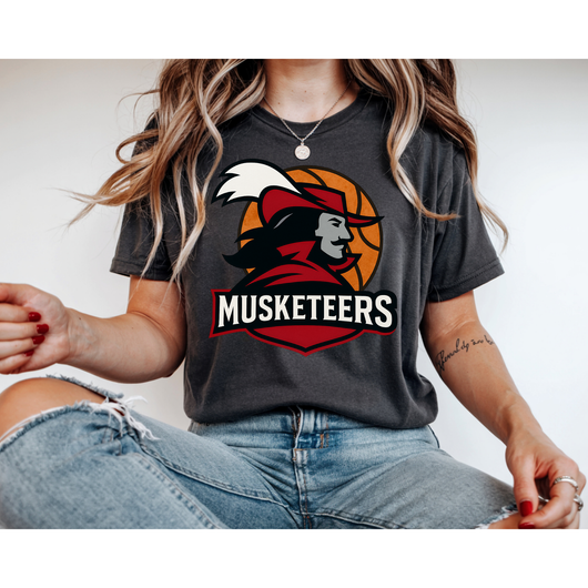 Basketball Cheatham Musketeers Tee