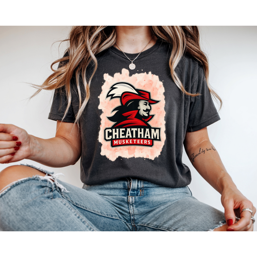 Cheatham Middle Musketeers Tee