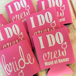 Bachelorette Party Favors - Bachelorette Can Coolers - Gifts for Bridesmaids - Personalized Bridesmaid Gift  - Bachelorette Party