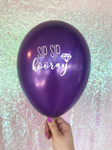Set of 6 - Bachelorette Party Favors - Bachelorette Party Balloons- Fun Wedding Favors - Bachelorette Favors - Bachelorette Party- I Do Crew