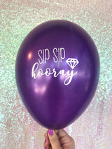 Set of 6 - Bachelorette Party Favors - Bachelorette Party Balloons- Fun Wedding Favors - Bachelorette Favors - Bachelorette Party- I Do Crew