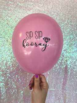 Set of 6 - Bachelorette Party Favors - Bachelorette Party Balloons- Fun Wedding Favors - Bachelorette Favors - Bachelorette Party- I Do Crew