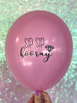 Set of 6 - Bachelorette Party Favors - Bachelorette Party Balloons- Fun Wedding Favors - Bachelorette Favors - Bachelorette Party- I Do Crew
