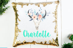 Birthday Gift - Teen Sequin Pillow - Sequin Flip Pillow -Birthday Gift for Teen Girl - Flip Pillow for Teen - Teen Girl Room Decor