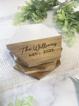 Personalized Coasters - Closing Gift from Realtors to Clients