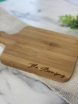Mothers Day Gift - Personalized Engraved Cutting Board - Anniversary Gift for Him - 5th Anniversary Gift - Personalized Cutting Board