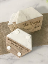 Personalized Coasters - Closing Gift from Realtors to Clients