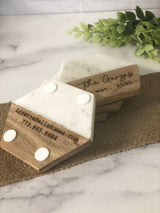 Personalized Coasters - Closing Gift from Realtors to Clients